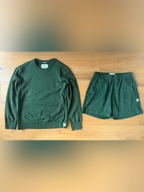 2x Reigning Champ Medium Bundle Crewneck Sweater Athletic Shorts